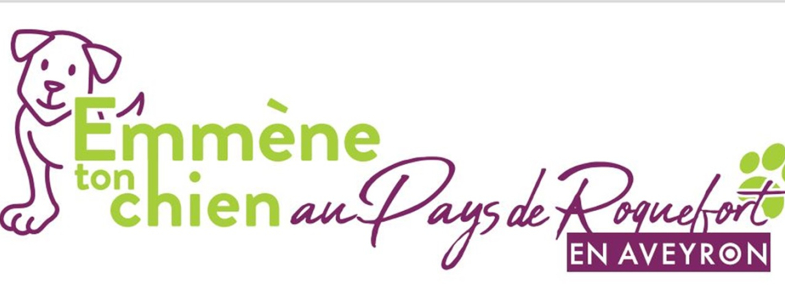 Logo Emmène ton chien en Pays du Roquefort