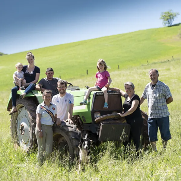 L'équipe de la ferme du Bousquet