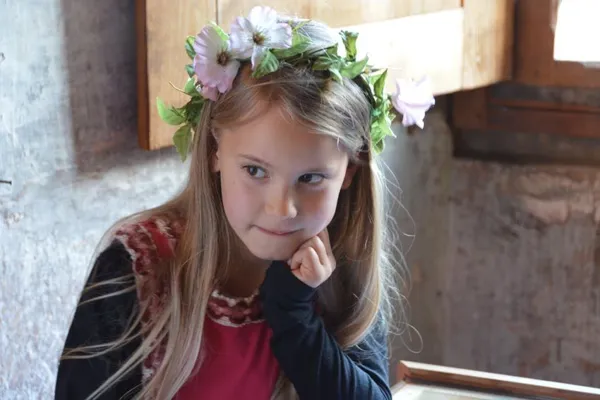 Château de Coupiac. Costumes pour enfants.