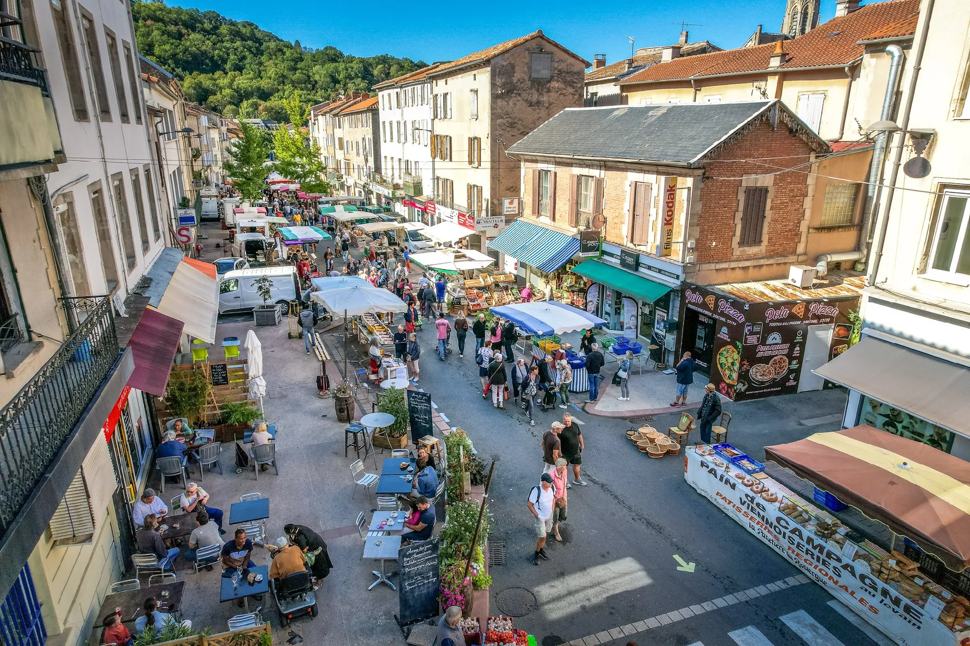 Découverte du coeur de ville de Saint-Affrique