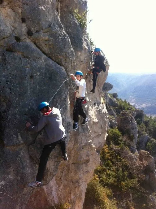 Via Ferrata proche gorges du Tarn et de la Jonte