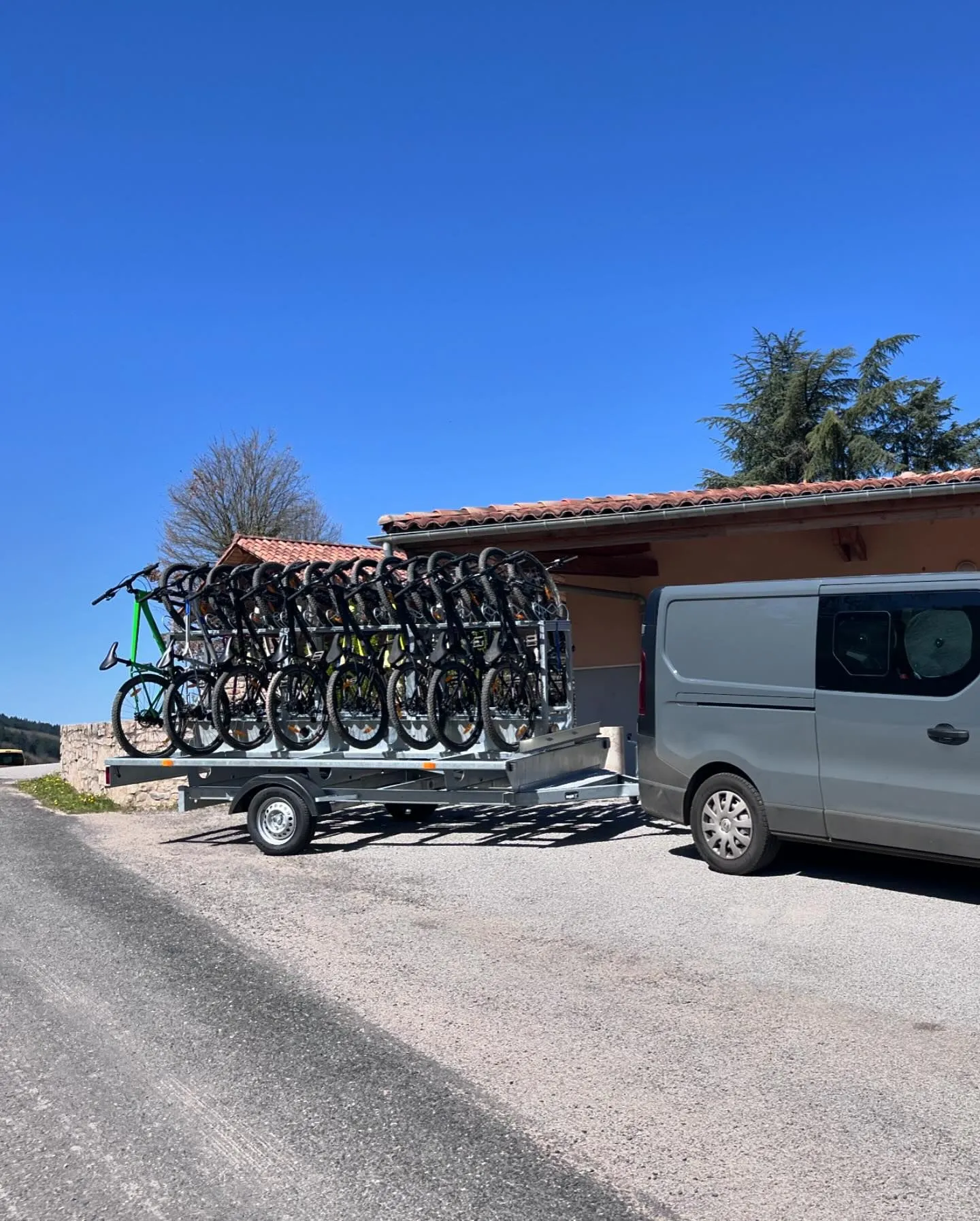 Location groupe, possibilité de livrer les vélos