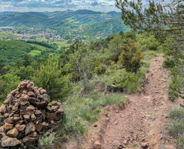 Trail running No. 25 Vabres-l'Abbaye – Montcamp