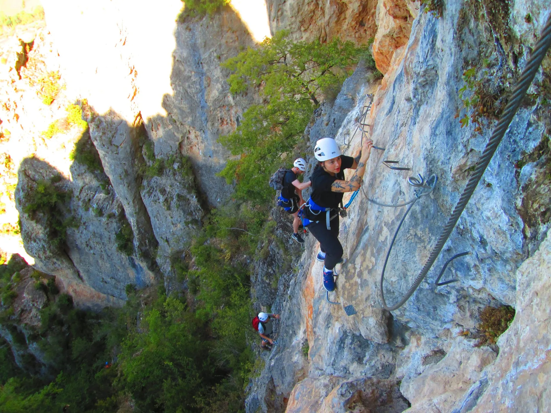 Nature et Sensations Via Ferrata