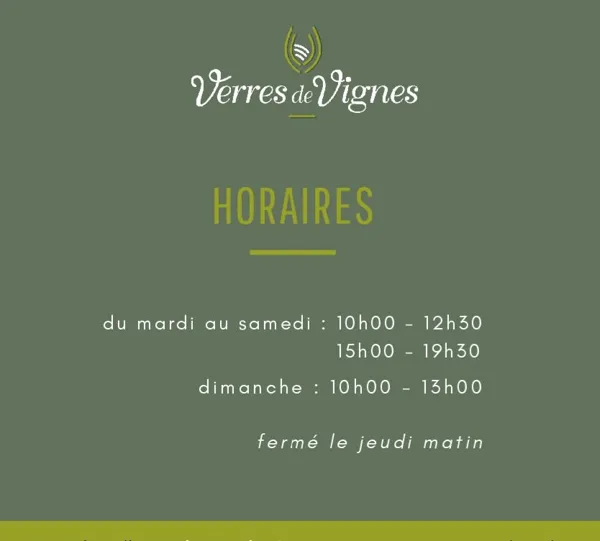 Verres de Vignes