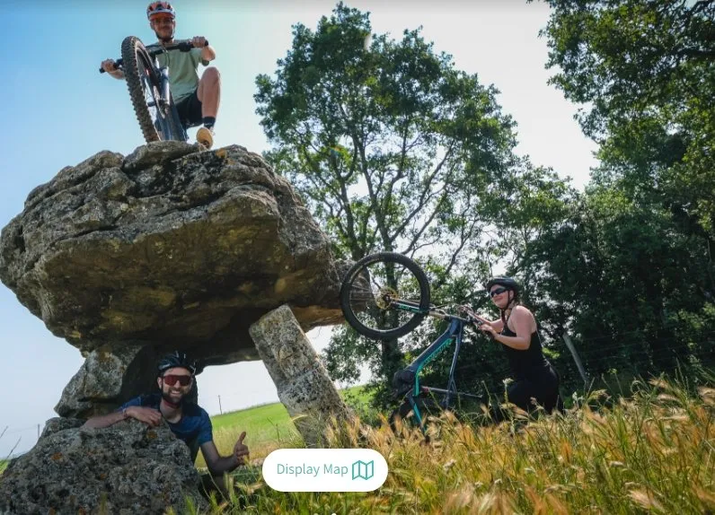 N°1 VTT - Vallon et crête de Tiergues