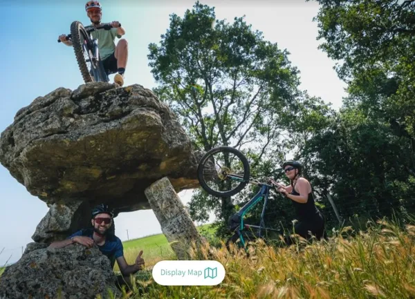 N°1 VTT - Vallon et crête de Tiergues