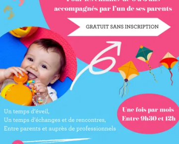 Atelier d'éveil pour les 0-3 ans