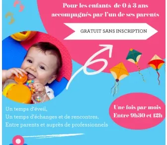 Atelier d'éveil pour les 0-3 ans