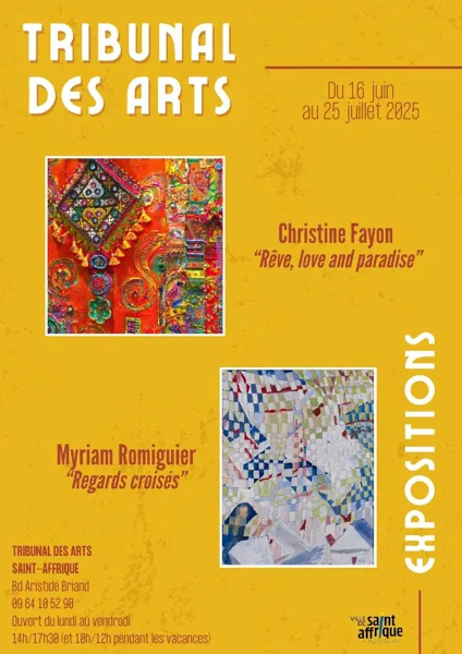 Exposition : Myriam Romiguier et Christine Fayon