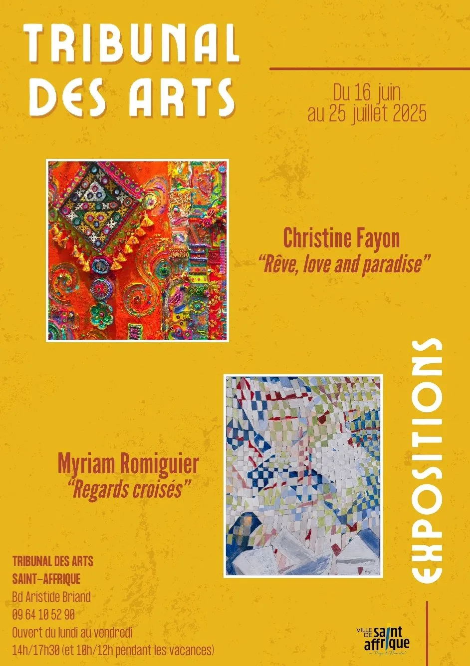 Exposition : Myriam Romiguier et Christine Fayon