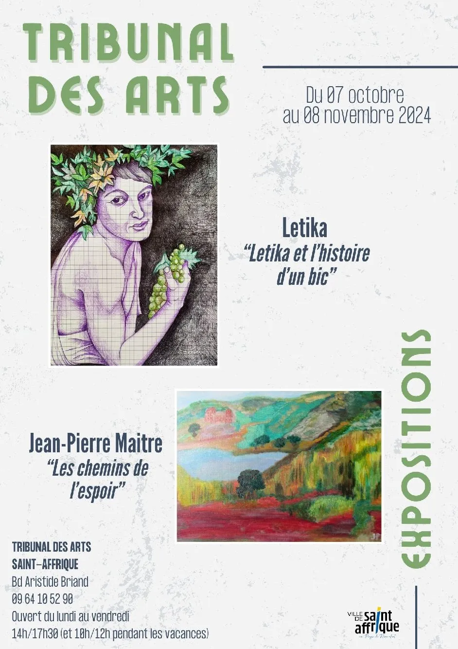 Exposition : Letika et Jean-Pierre Maitre