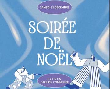 Soirée de Noël au Commerce