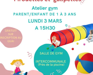 Atelier Gym : Pirouettes et Galipettes