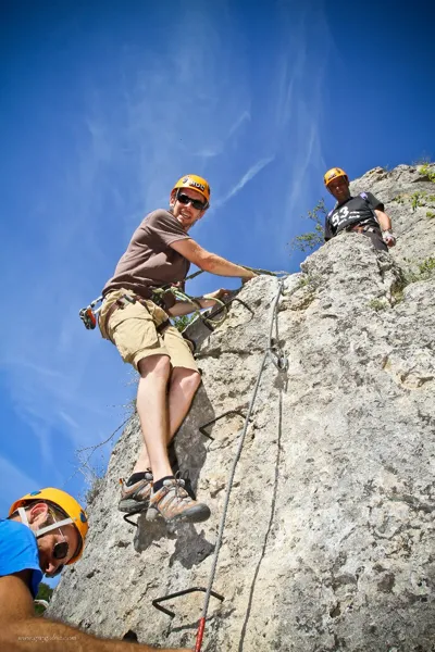 Roc et Canyon - Le Vallon des tyroliennes / Parcours Aventure