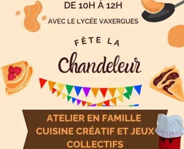 Atelier Cuisine Créatif et Jeux Collectifs : Fête de la Chandeleur