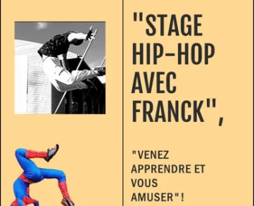 Stage de Hip-Hop avec Franck